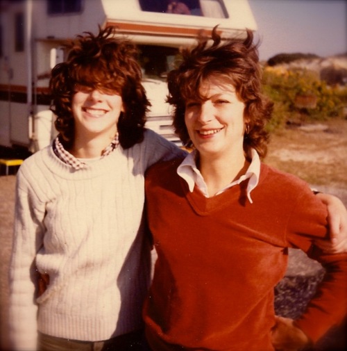 Anne and Karen Ryan about 1980.